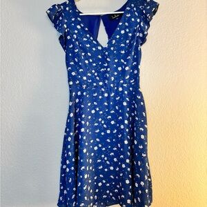 Lulu's Ditsy Floral Mini Dress